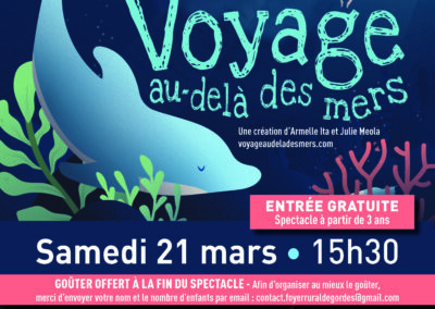 SPECTACLE MUSICAL – GRATUIT- Samedi 21 mars 2026