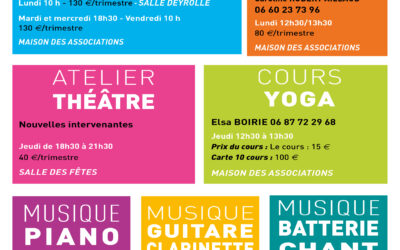 ACTIVITÉS ADULTES 2025-2026